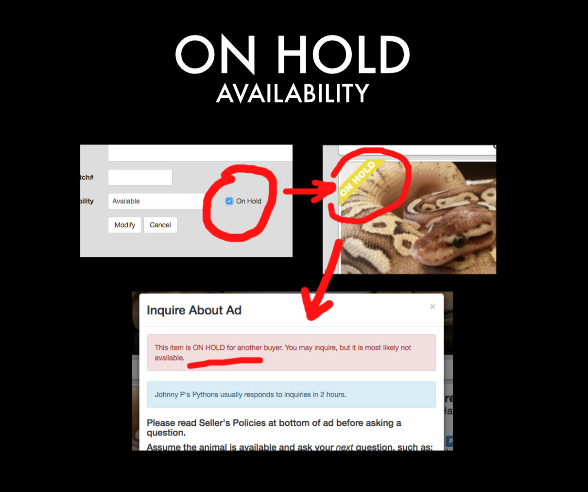 On Hold Availability